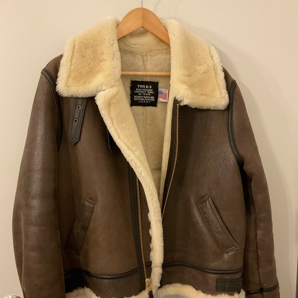 Schott shearling Jacket